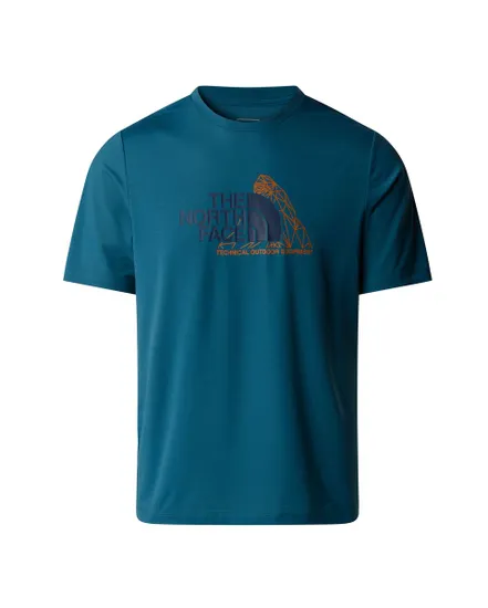 T-shirt Homme M MOUNTAIN FOUNDATION SS TEE Bleu