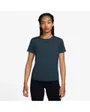 T-shirt Femme W NK ONE CLASSIC DF SS TOP Bleu