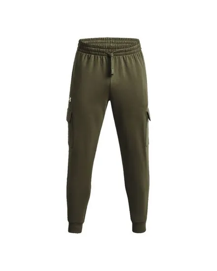 Pantalon de jogging Homme UA RIVAL FLEECE CARGO JOGGER Vert