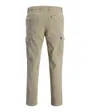 Pantalon carotte Homme JPSTACE ARTHUR DOBBY CARGO SN Gris