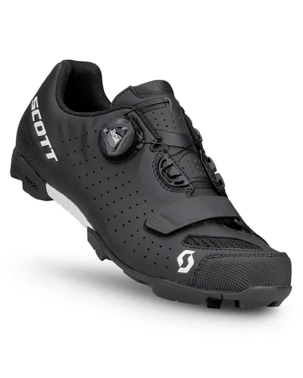 Chaussures VTT Enfant MTB FUTURE PRO Noir/Blanc