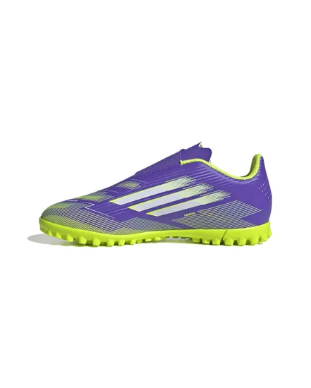 Crampons de football Homme F50 CLUB VEL TF J Violet