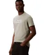 T-Shirt Homme Logo Métallique Calvin Klein