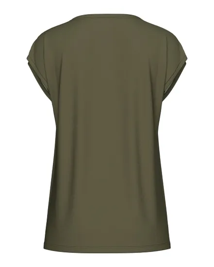 T-shirt manches courtes Femme PCKAMALA TEE JRS NOOS BC Vert