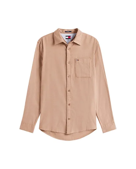 Chemise Homme REG FLANNEL SHIRT EXT Marron