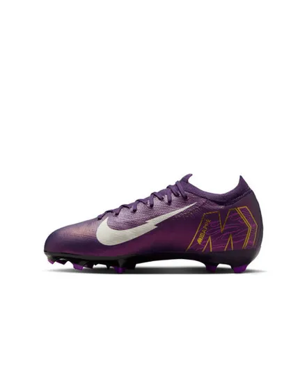 Crampons de football Enfant JR ZM VAPOR 16 PRO KM FG Violet