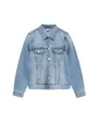 Veste En Jean Femme Vmzorica Ls Denim Jacket Mix Noos
