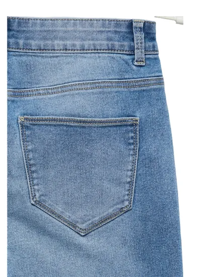 Jean Capri Femme Vmelly Denim Mix Noos