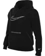 Sweat-shirt à capuche manches longues Femme W NSW PO HOODIE OS BB FLC PRNT