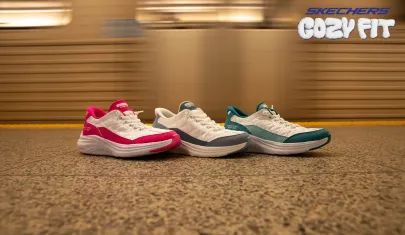 Enveloppez vos pieds de douceur avec SKECHERS