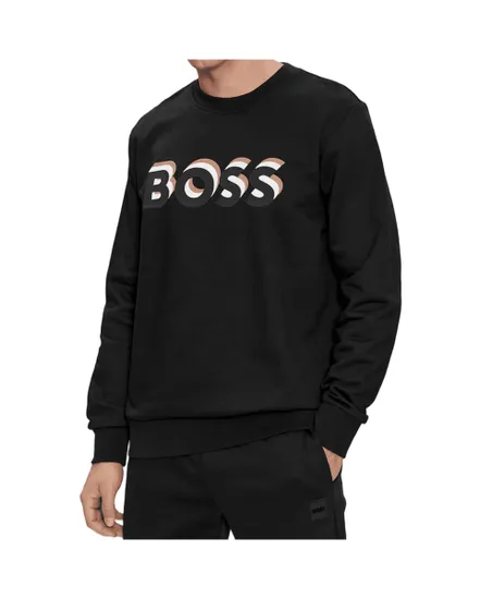 Sweat col rond Homme SOLERI 07 Noir