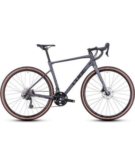 Vélo gravel Unisexe NUROAD RACE Gris/Noir