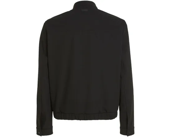 Veste zip Homme SOFT TWILL BOMBER Noir