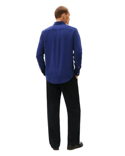 Surchemise Homme CORDUROY PRINTED SHIRT Bleu Marine