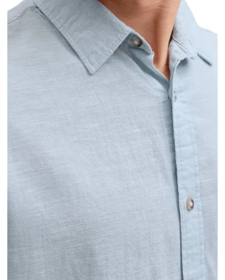 Chemise Homme JJESUMMER LINEN BLEND SHIRT L/S SN