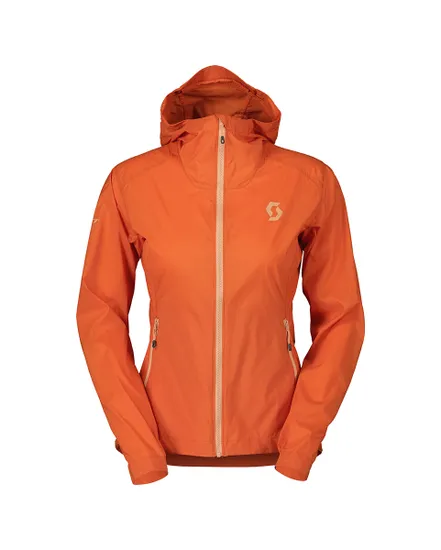 Veste coupe-vent Femme EXPLORAIR LIGHT WB Orange