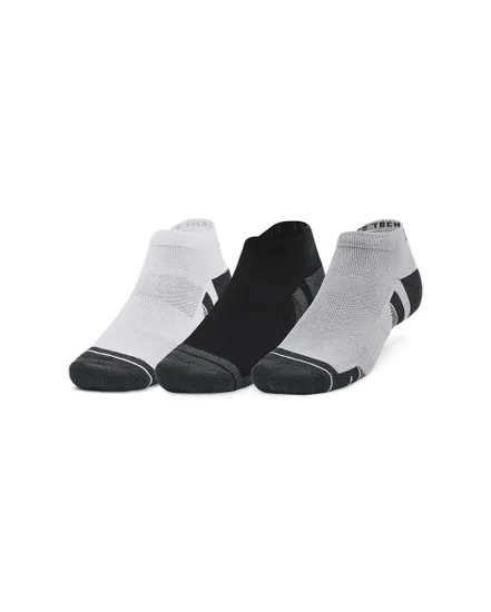 Socquettes Unisexe UA PERFORMANCE TECH 3PK LOW Gris