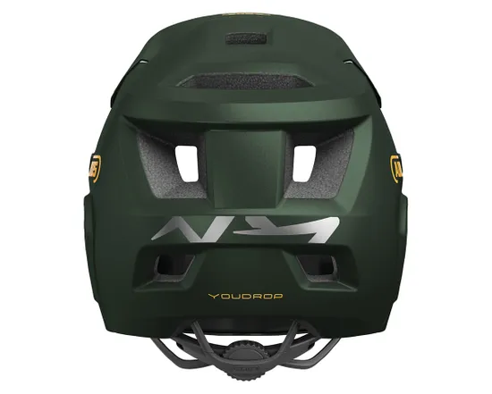 Casque VTT Enfant YOUDROP FF Vert Mousse