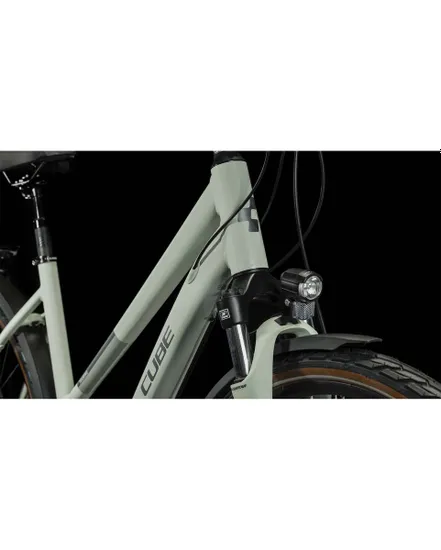 Vélo trekking Femme TOURING ONE Gris