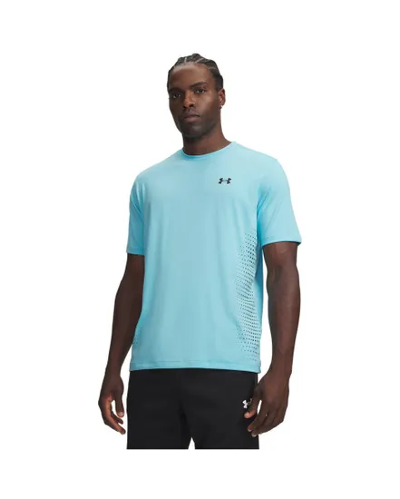 T-shirt Homme UA TECH PLAY SHORT SLEEVE Bleu
