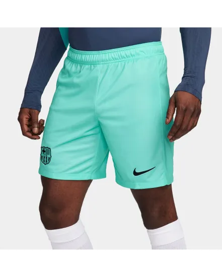 Short de football Homme FCB M NK DF STAD SHORT 3R Bleu