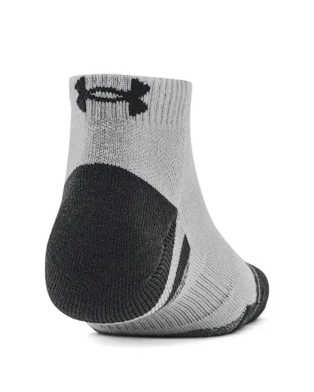 Socquettes Unisexe UA PERFORMANCE TECH 3PK LOW Gris
