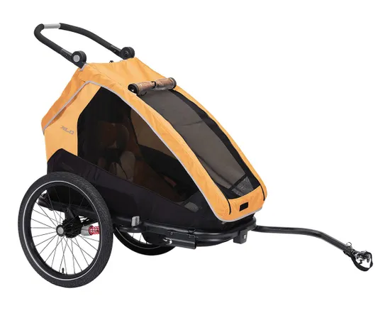 Remorque pour enfant MONO S BS-C09 Orange/Anthracite