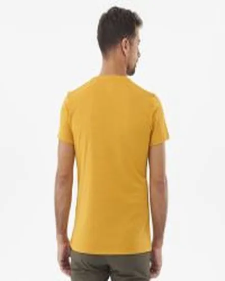 T-shirt Homme SUMMIT BOARD TS SS M Jaune