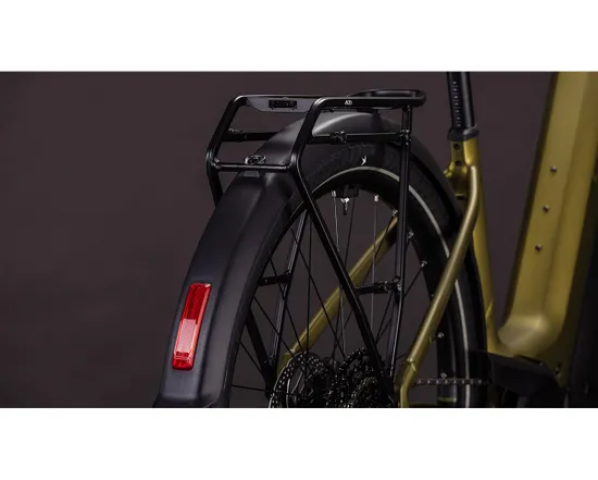 Vélo trekking électrique TOURING HYBRID PRO 800 Kaki/Noir