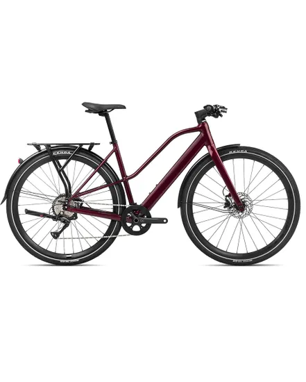 Vélo électrique urbain Unisexe VIBE MID H30 EQ 20MPH Bordeaux