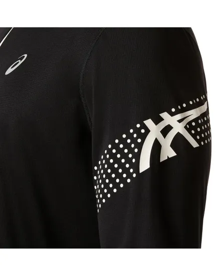Haut d'entrainement Homme ICON LS 1/2 ZIP TOP Noir