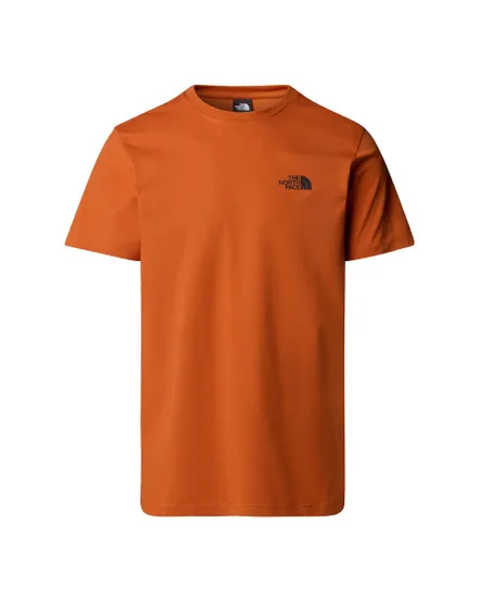 T-shirt Homme M S/S SIMPLE DOME TEE Orange