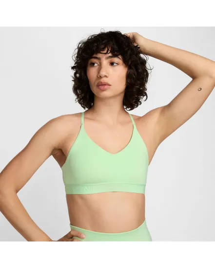 Brassière Femme W NK DF INDY LGT SPT BRA Vert