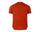 Maillot manches courtes Homme LOOP ZIPPED Rouge