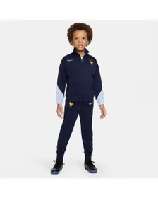 Survetement Jeune enfant FFF LKNK DF STRK TRK SUIT K Bleu