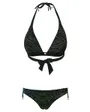 ENSEMBLE TRIANGLE SOUPLE +CULOTTE TANGA Femme Vert
