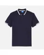 POLO MANCHES COURTES UNI Homme Bleu