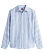 Chemise Homme Regular Linen Mix Stripes