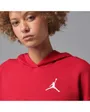 Sweat Femme W J JUMPMAN FLC PO 2 Rouge