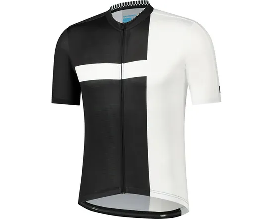 Maillot manches courtes Homme AEROLITE Noir/Blanc