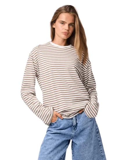 Haut Manches Longues Femme PCSADIE LS Top Noos