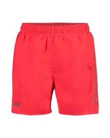 Short de bain Homme FUNDAMENTALS ARENA LOGO BOXER R Rouge