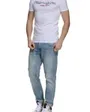 T-shirt manches courtes Homme TICLASS BASIC MC Blanc