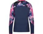 Maillot manches longues Femme MAYA Bleu Marine/Rose