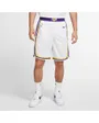 Short de basketball Homme LAL M NK SWGMN SHORT HOME Blanc