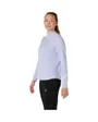 Haut d'entrainement Femme ICON 1/2 ZIP LS TOP Bleu