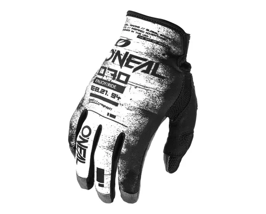 Gants longs Homme MAYHEM SCARZ Noir/Blanc