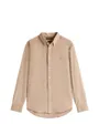 Chemise Homme SOLID CORDUROY RF SHIRT Taupe