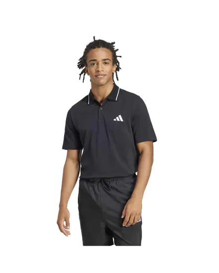 Polo Homme M SL PQ PS Noir