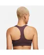Brassière Femme W NK SWSH MED SPT BRA Bordeaux